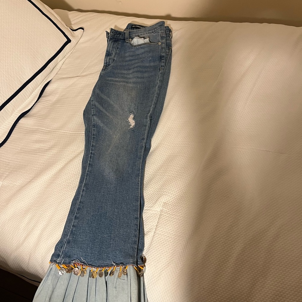 Denim pants with Maje top!🌸